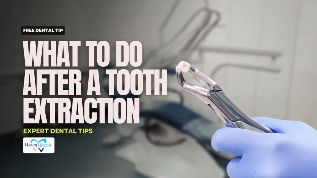 what to do after tooth extraction